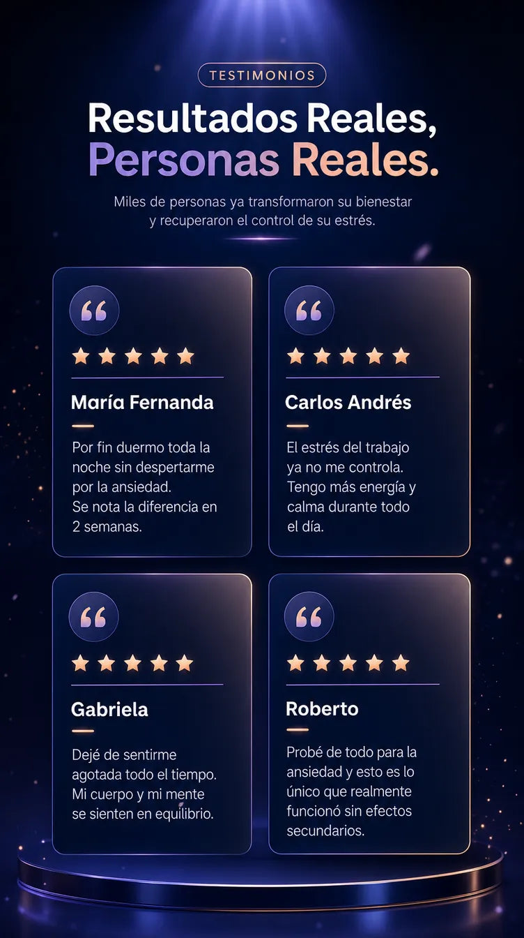 Megneta Cortisol Calm Kit - Testimonios