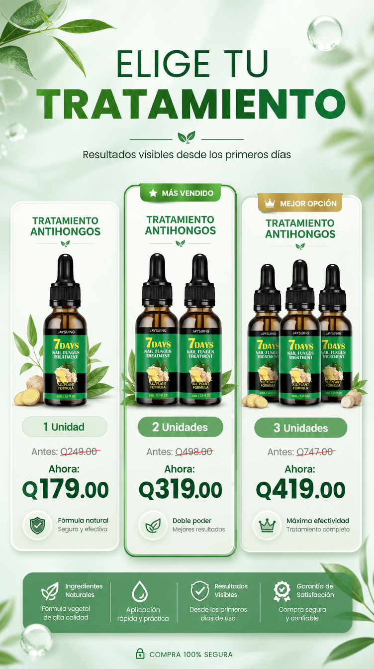 Tratamiento Antihongos - Kit de Ofertas