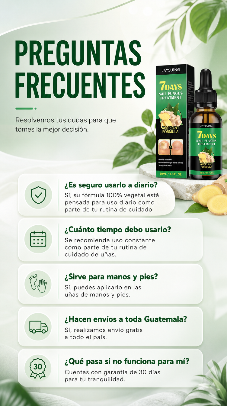 Tratamiento Antihongos - FAQ