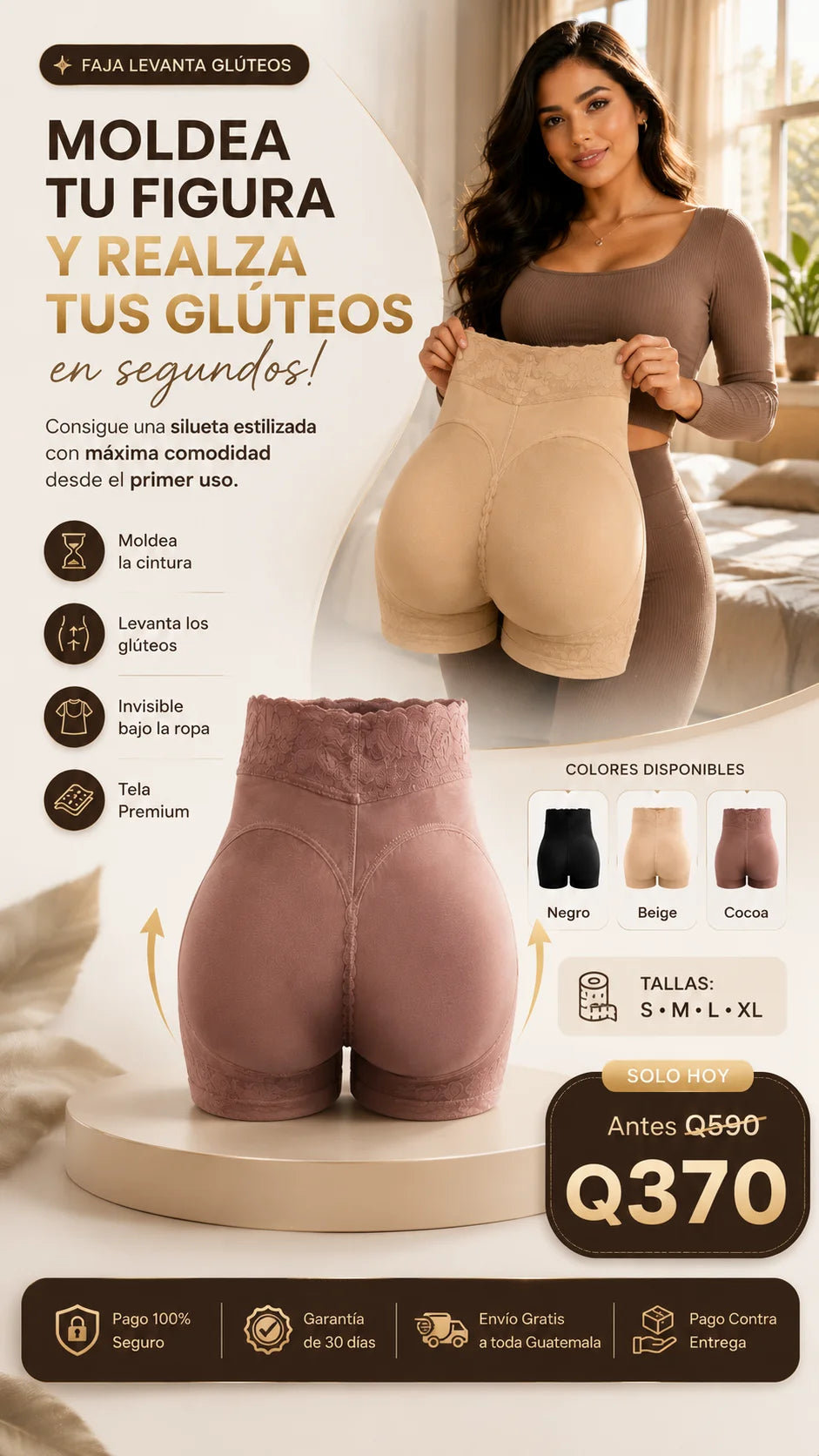Faja Levanta Gluteos
